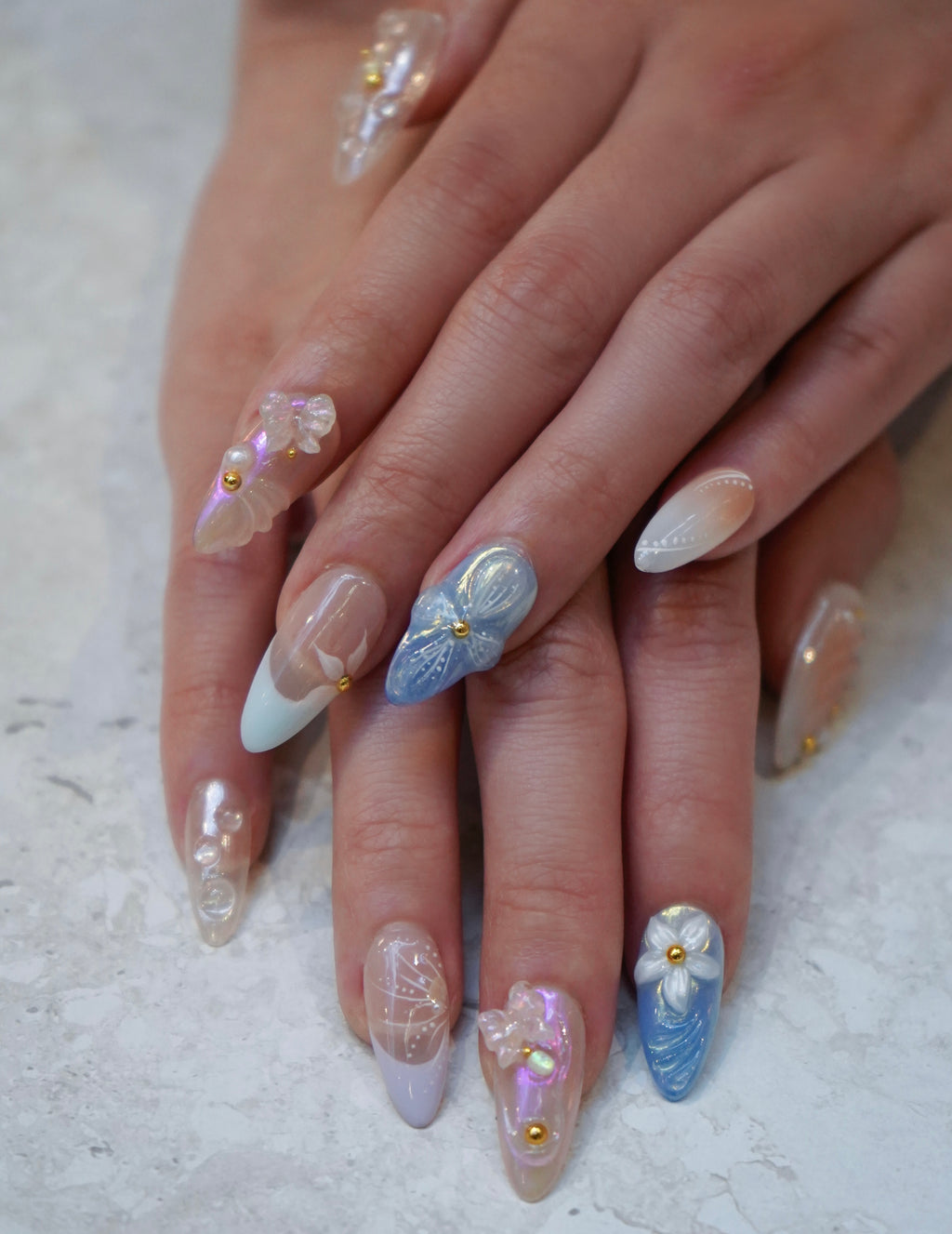 Pastel Clear Floral