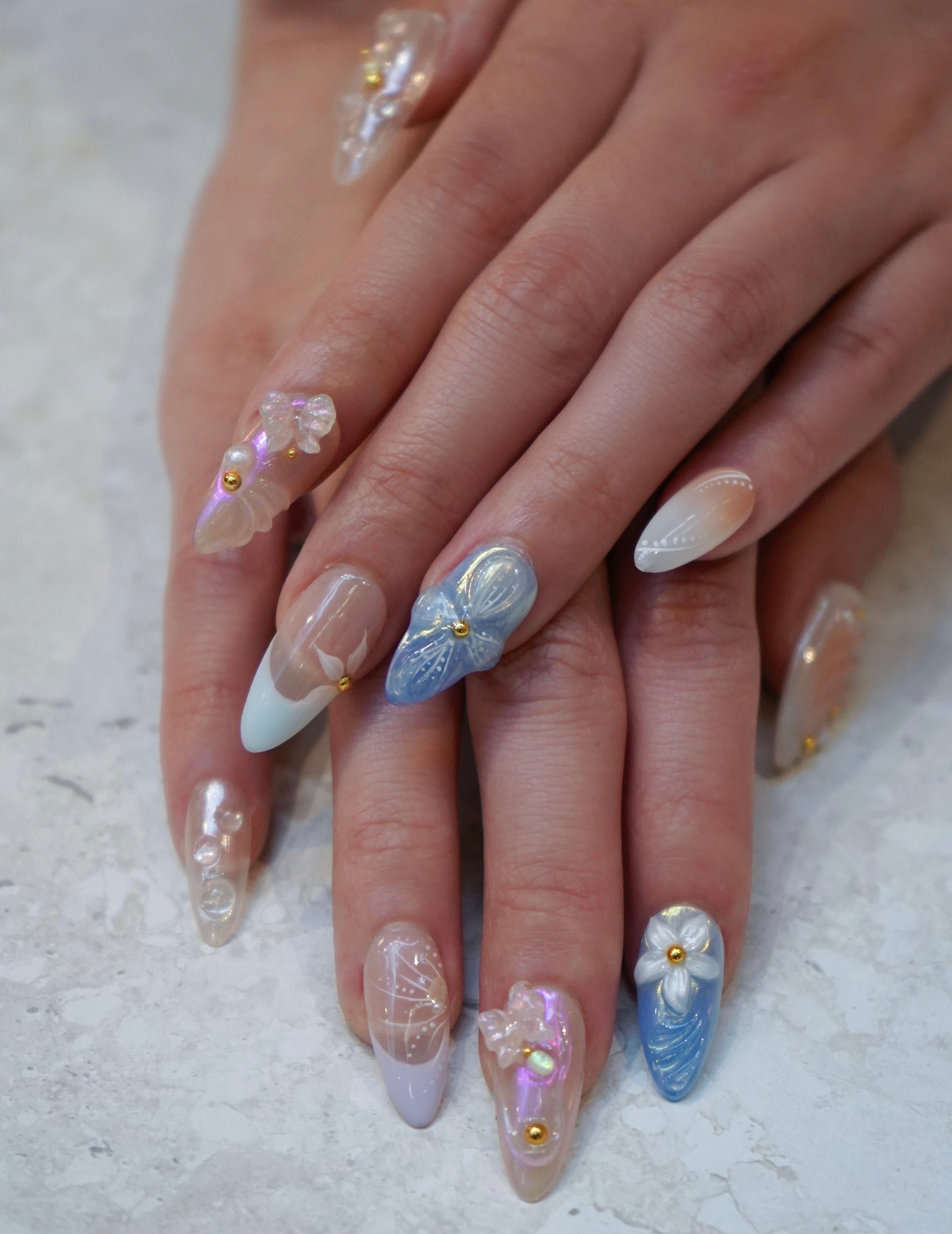 Pastel Clear Floral
