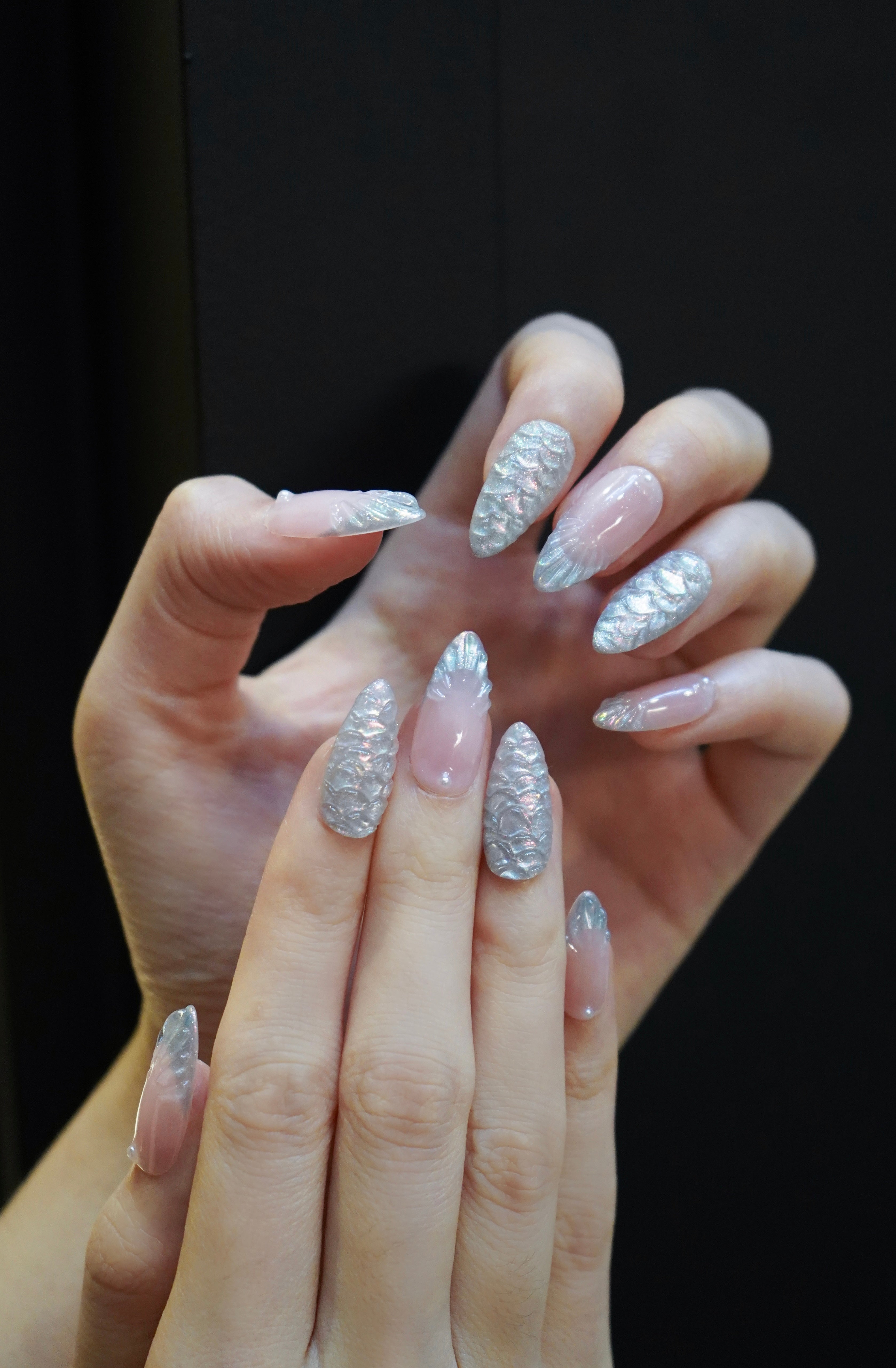 Silver Lilac Mermaid