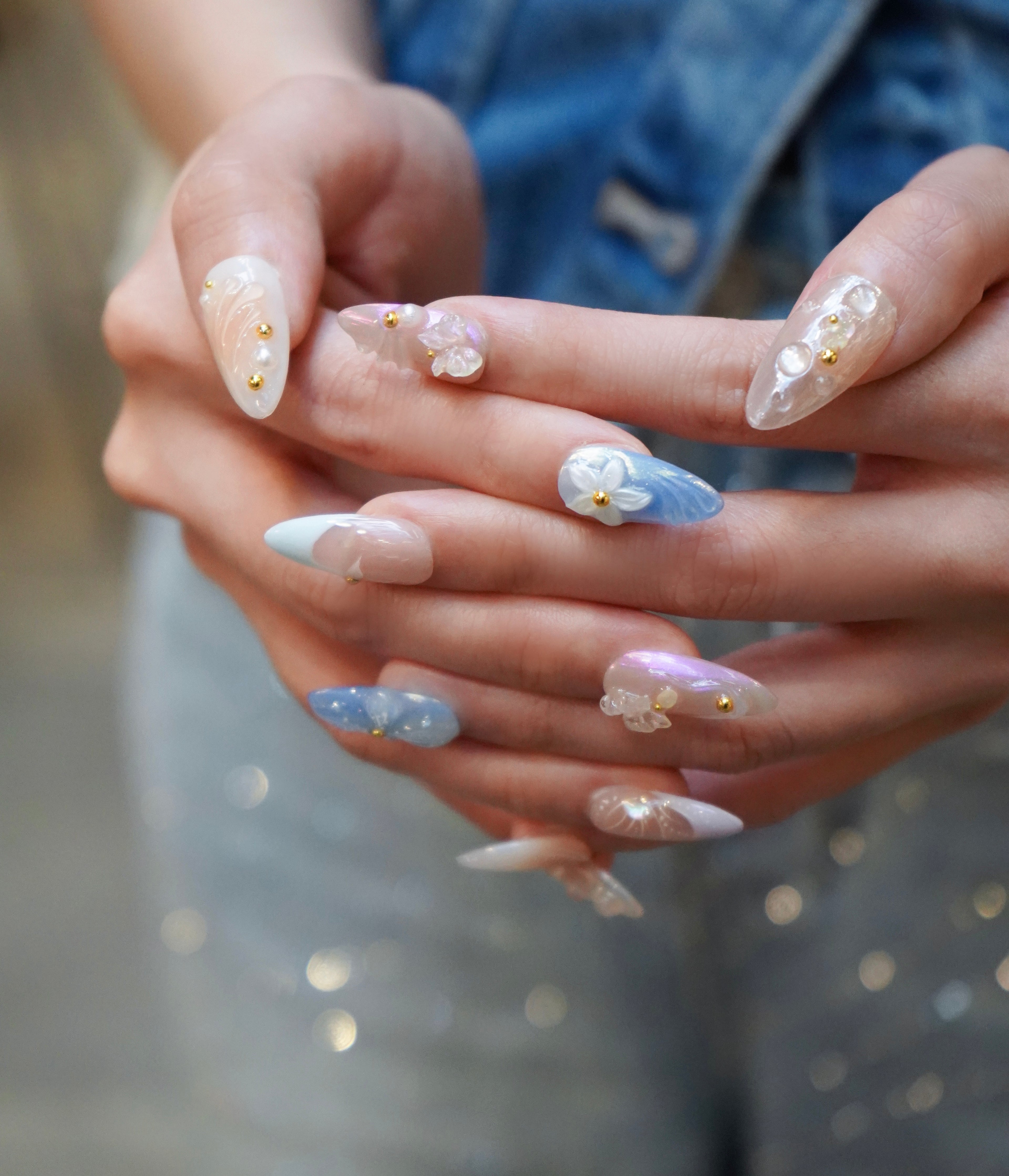 Pastel Clear Floral