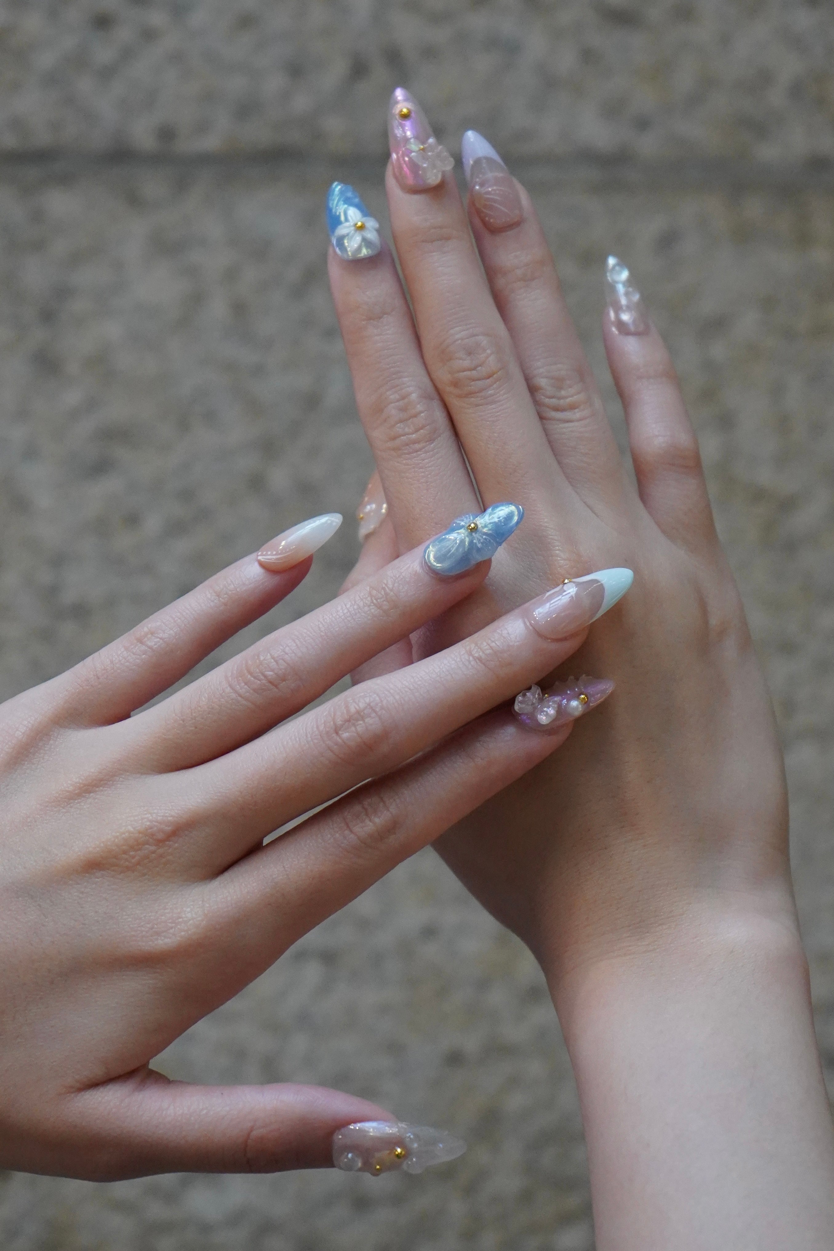 Pastel Clear Floral